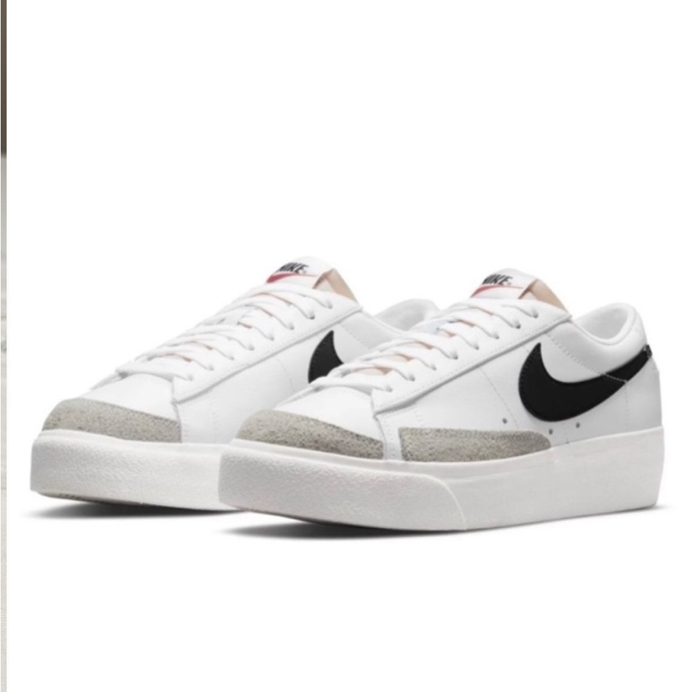 Nike Women's Blazer Low '77 "White/Black" Casual Trainers Shoes size 8